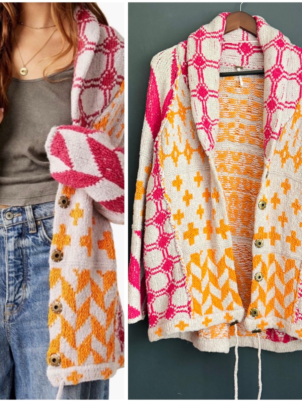 Free People Bright Optimistic Cardigan